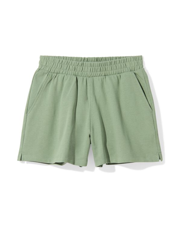 short sweat femme vert clair vert clair - 36020337LIGHTGREEN - HEMA